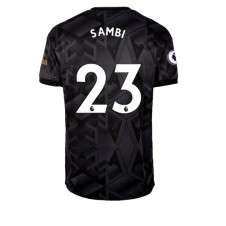 Arsenal Albert Sambi Lokonga #23 Bortedrakt 2022-23 Kortermet